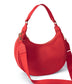 SERENA Vegan Hobo Bag - Sol | Color: Red - variant::sorbet