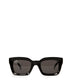 MEHA-2 Recycled Square Sunglasses | Color: Black, Grey - variant::black