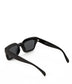 MEHA-2 Recycled Square Sunglasses | Color: Black, Grey - variant::black