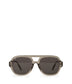 CHOI-2 Recycled Aviator Sunglasses | Color: Grey - variant::grey