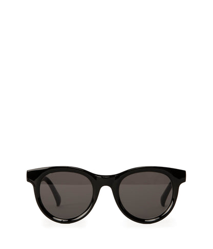 JAZI-2 Recycled Round Sunglasses | Color: Black, Grey - variant::black