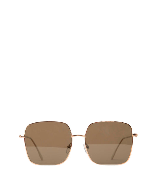 KAYA Square Sunglasses | Color: Pink Gold, Light Pink - variant::rosego