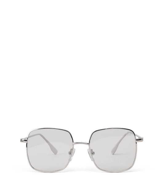 KAYASM Small Square Sunglasses | Color: Grey - variant::silver