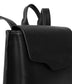 CHELLE Small Vegan Backpack - Vintage | Color: Black - variant::black