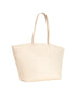 ALLIE Large Vegan Tote Bag - Arbor | Color: White, Beige - variant::macadamia