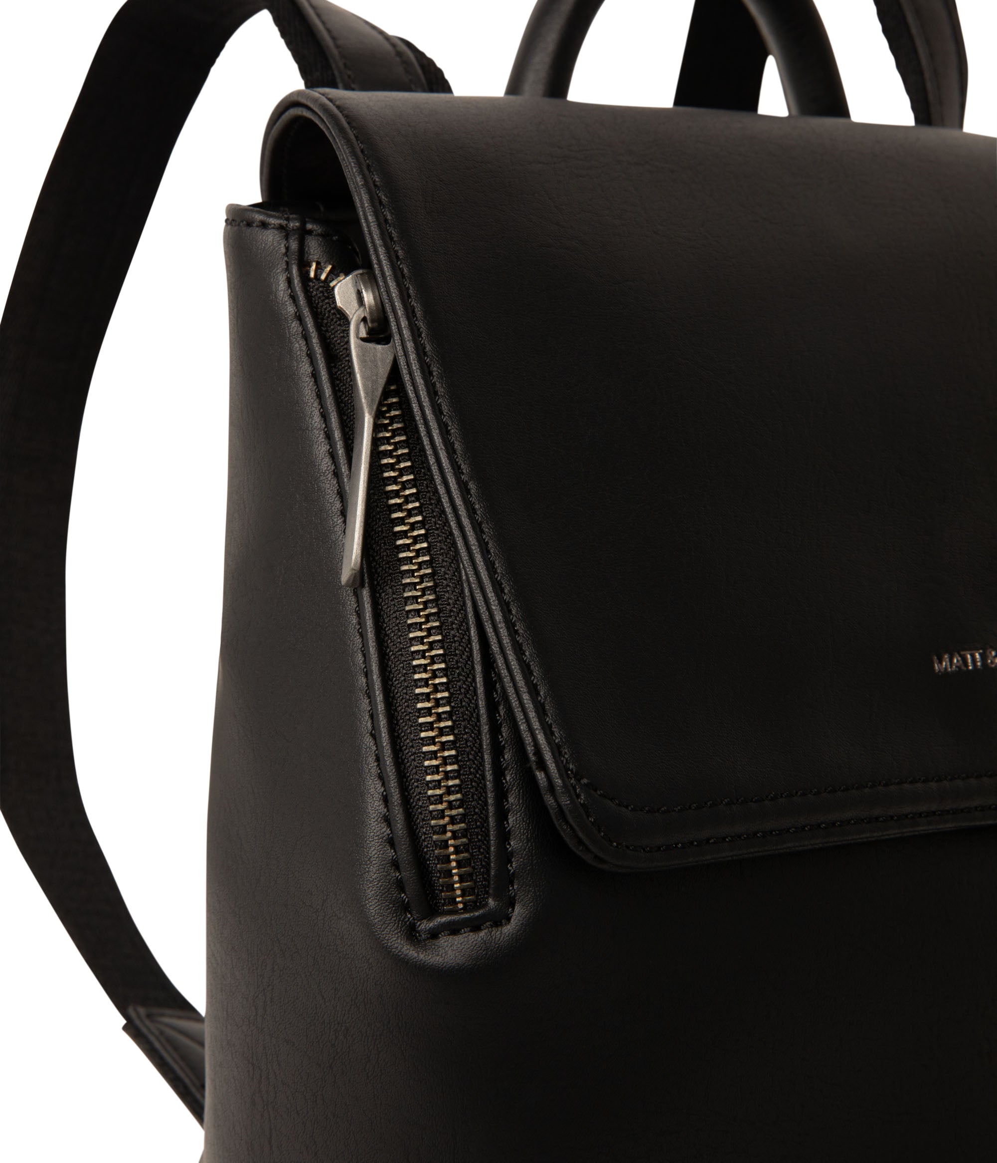 Leather Matt And Nat Fabi Black FABIMINI Vegan Backpack Arbor Matt