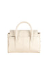 GABBY Vegan Satchel - Arbor | Color: White, Beige - variant::macadamia