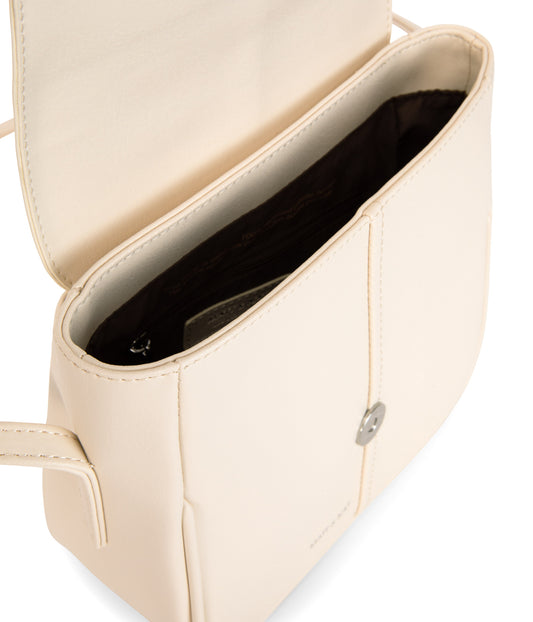 GALA Vegan Crossbody Bag - Arbor | Color: White, Beige - variant::macadamia