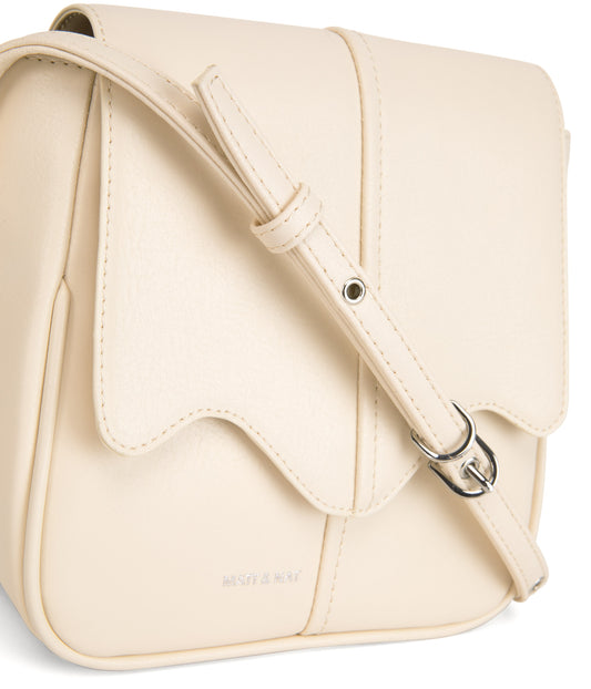 GALA Vegan Crossbody Bag - Arbor | Color: White, Beige - variant::macadamia