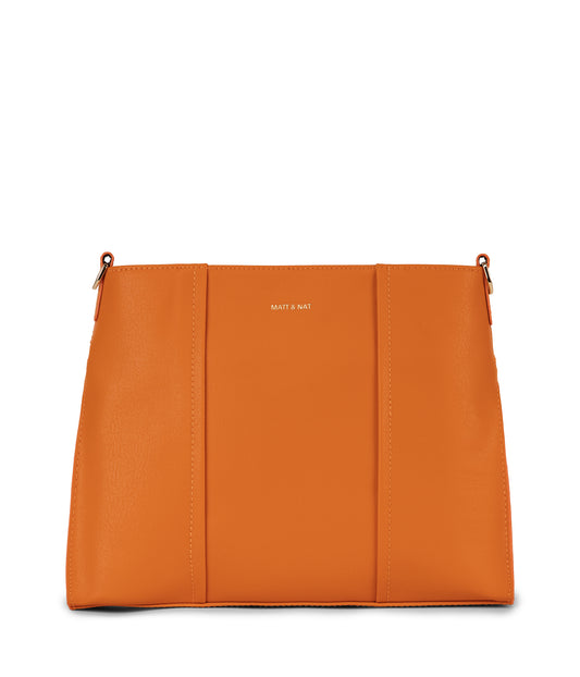 INGRID Vegan Crossbody Bag – Arbor | Color: Orange - variant::spice