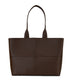 TRISTAN Vegan Tote Bag - Arbor | Color: Brown - variant::decaf