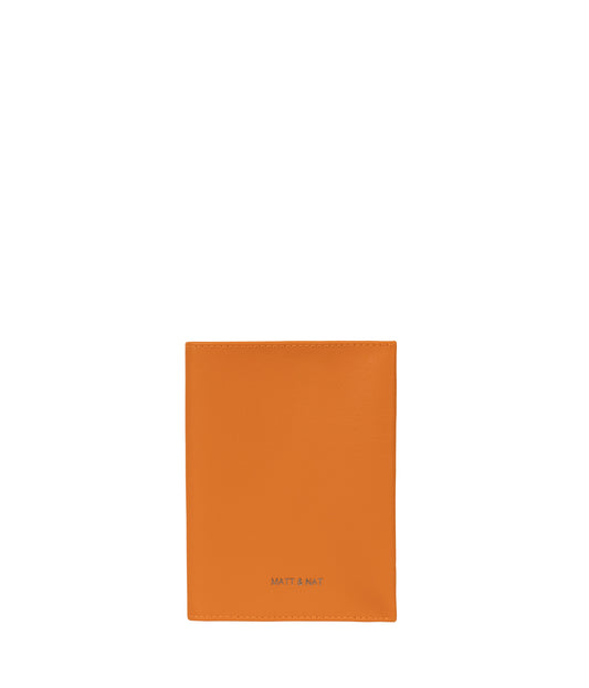 VOYAGE Vegan Passport Holder - Arbor | Color: Orange - variant::spice