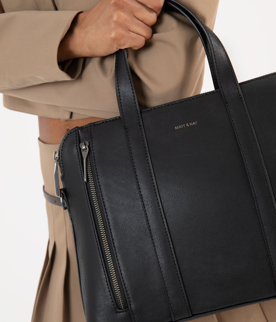SONA Vegan Satchel Briefcase - Arbor | Matt & Nat Canada