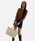 TRISTAN Vegan Tote Bag - Arbor | Color: Brown - variant::decaf