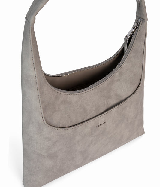 EMMA Vegan Shoulder Bag - Once Upon A Time | Color: Grey - variant::eclipse