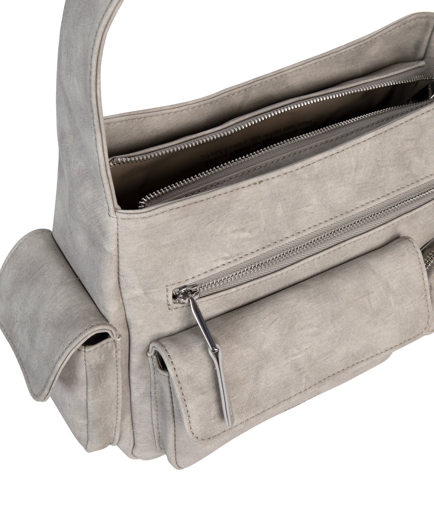 ANATOLIA Vegan Shoulder Bag - Once Upon A Time | Color: Grey - variant::eclipse