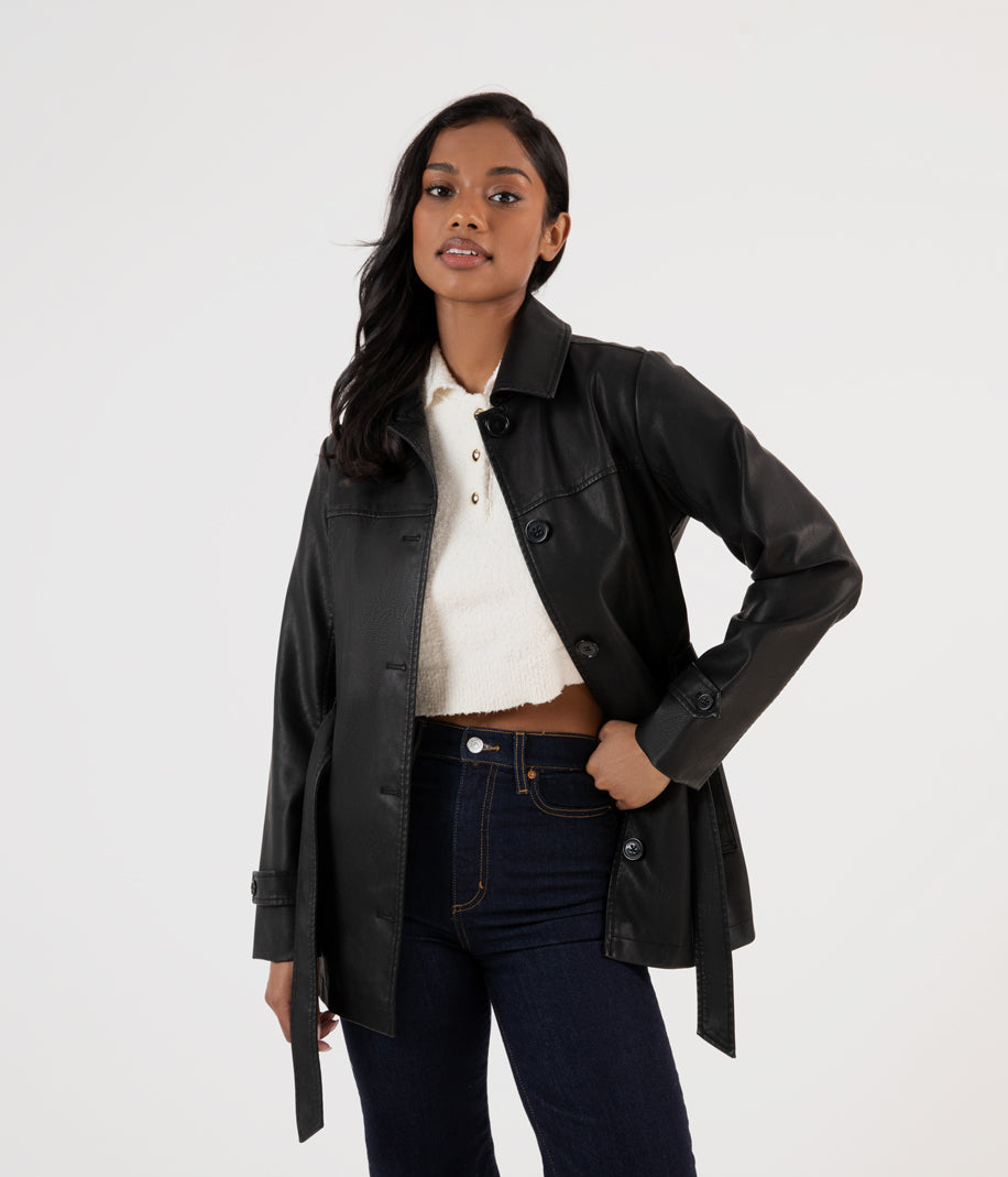 BRIA Women's Vegan Leather Jacket | Matt & Nat Canada