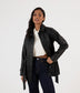 BRIA Women’s Vegan Leather Jacket | Color: Black - variant::black