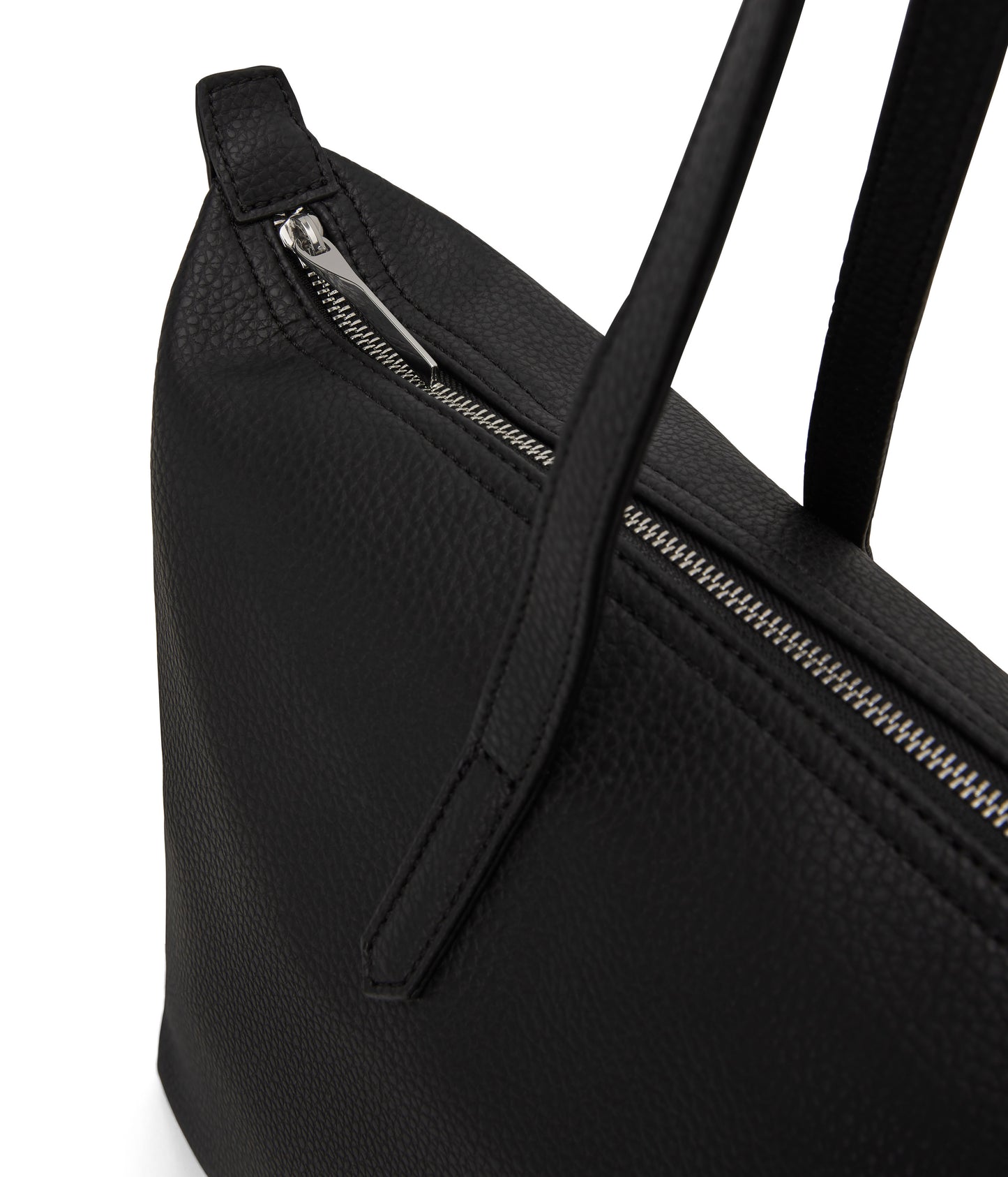 ABBI Vegan Tote Bag - Purity | Color: Black - variant::black