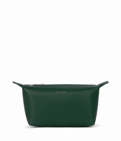 ABBI MINI Vegan Cosmetic Bag - Purity | Color: Green - variant::empress