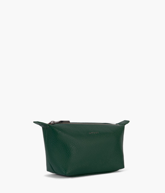 ABBI MINI Vegan Cosmetic Bag - Purity | Color: Green - variant::empress