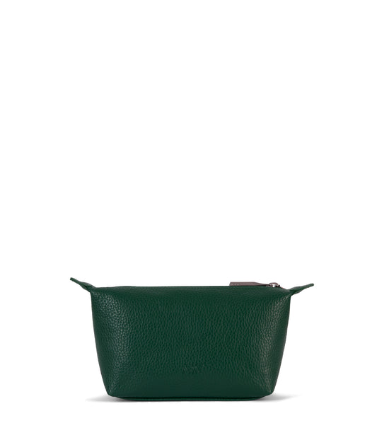 ABBI MINI Vegan Cosmetic Bag - Purity | Color: Green - variant::empress