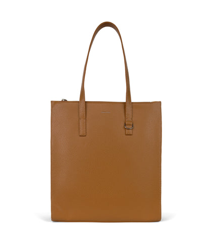 CANCI Vegan Tote Bag - Purity | Color: Tan, Brown - variant::amber