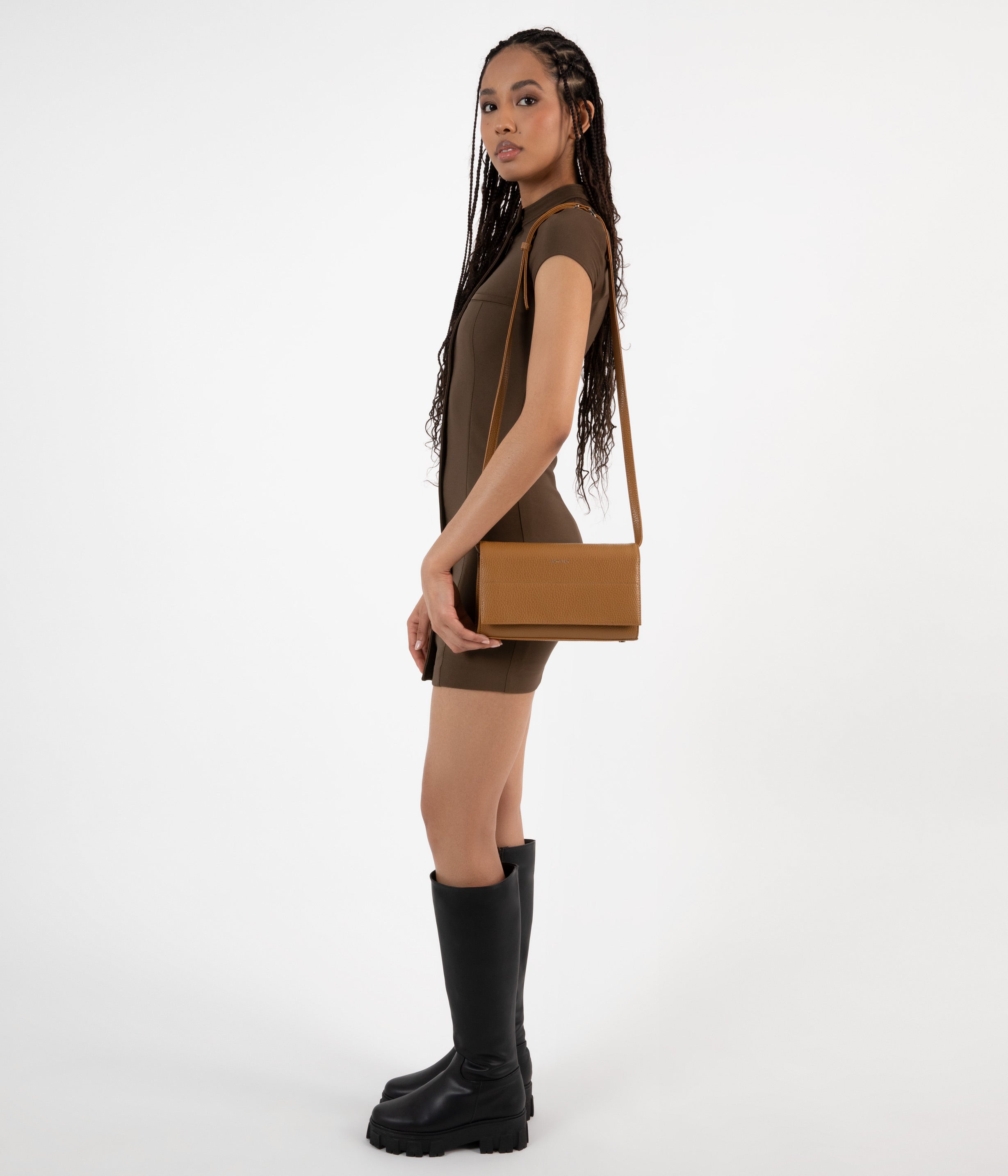 バッグ emi EMI Vegan Crossbody Bag - Purity | Matt & Nat Canada