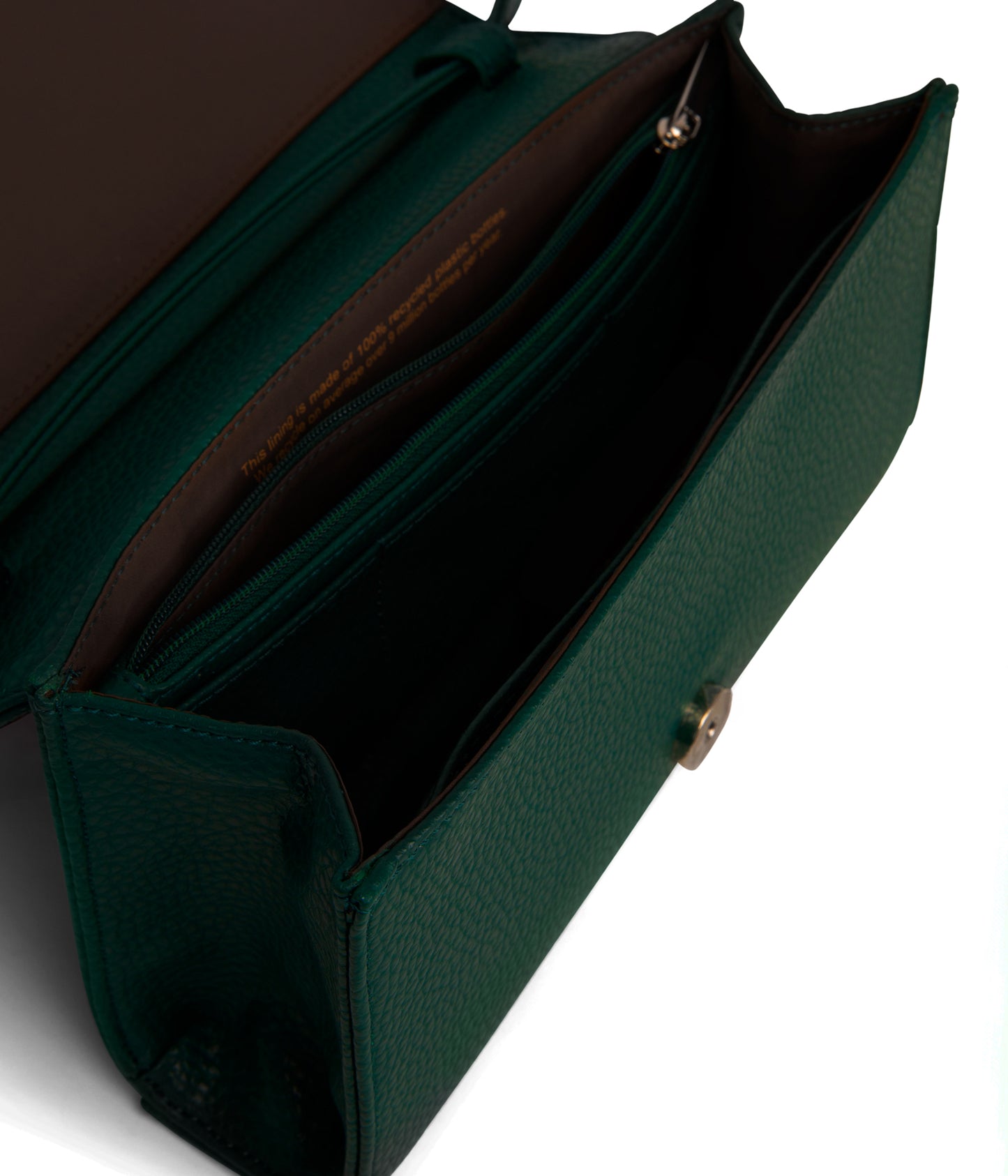 EMI Vegan Crossbody Bag - Purity | Color: Green - variant::empress