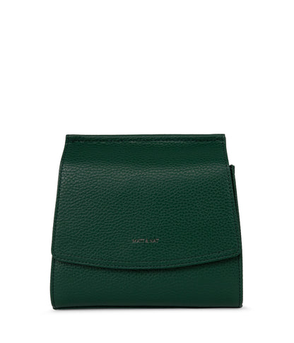 ERIKA Vegan Crossbody Bag - Purity | Color: Green - variant::empress