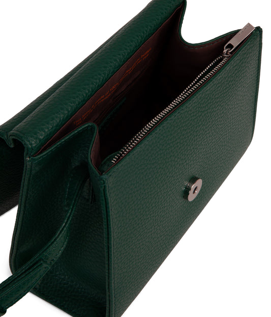 ERIKA Vegan Crossbody Bag - Purity | Color: Green - variant::empress