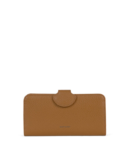 FLOAT Vegan Wallet - Purity | Color: Tan, Brown - variant::amber