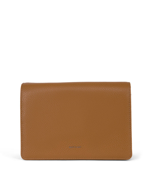 FRANCA Vegan Crossbody Bag - Purity | Color: Tan, Brown - variant::amber