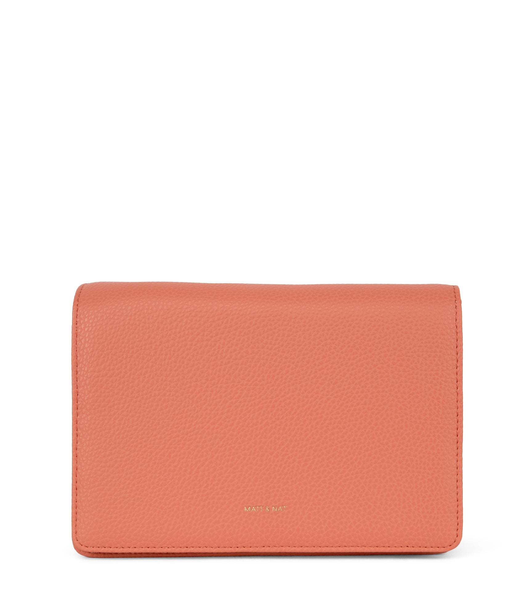 FRANCA Vegan Crossbody Bag - Purity | Color: Orange, Pink - variant::plush