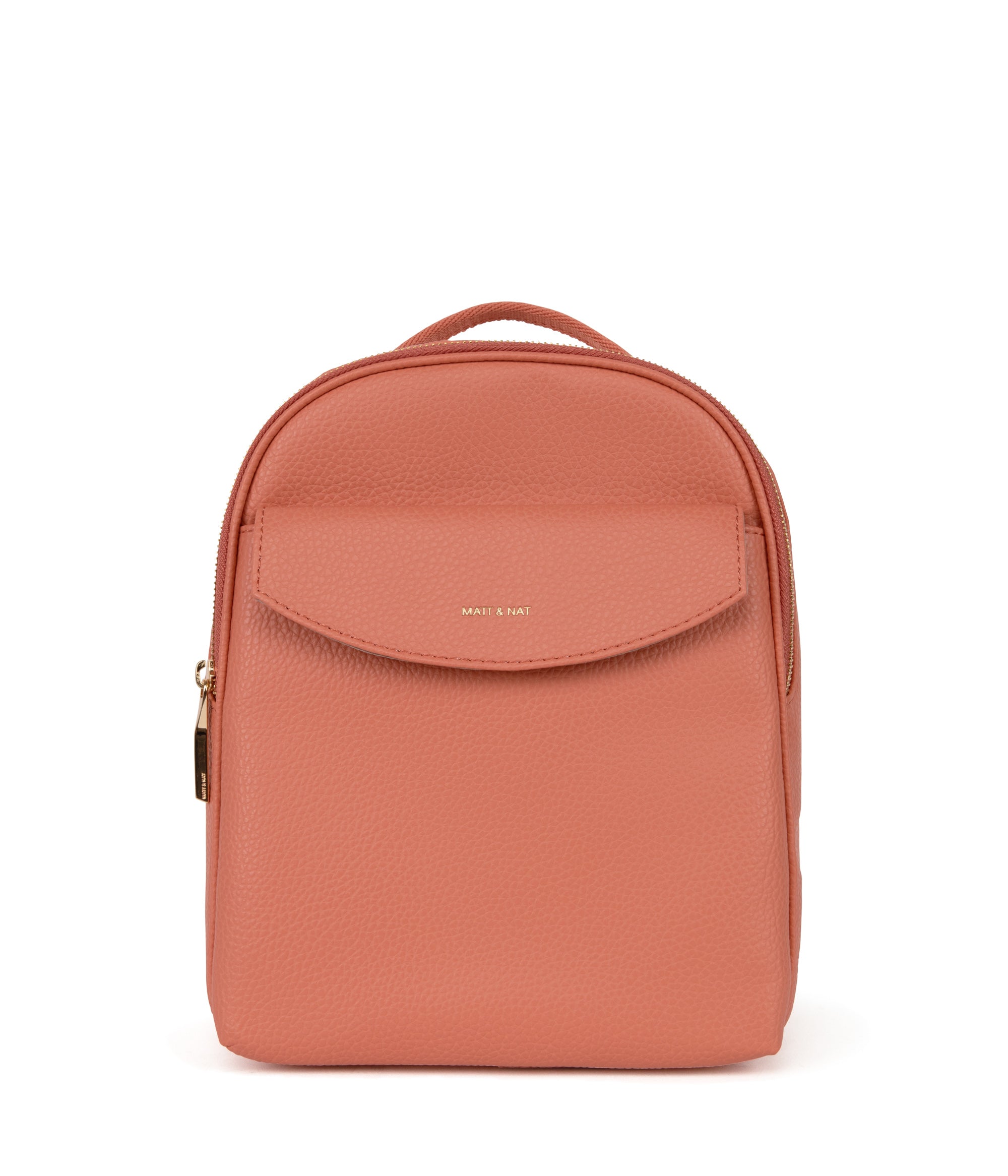 Matt & Nat Light Pink Mini Vegan Leather Backpack Matt & Nat mini backpack Pink Vegan leather | Depop main image 3