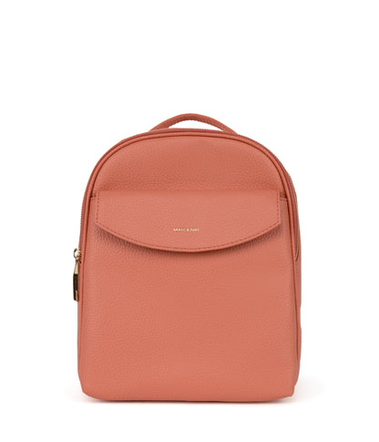 HARLEM Small Vegan Backpack - Purity | Color: Orange, Pink - variant::plush