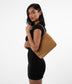 LUISA Vegan Shoulder Bag - Purity | Color: Tan, Brown - variant::amber