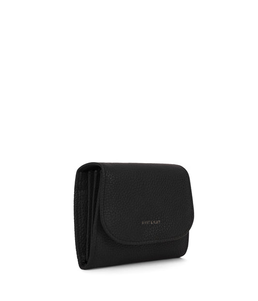 NANO Vegan Wallet – Purity | Color: Black - variant::black