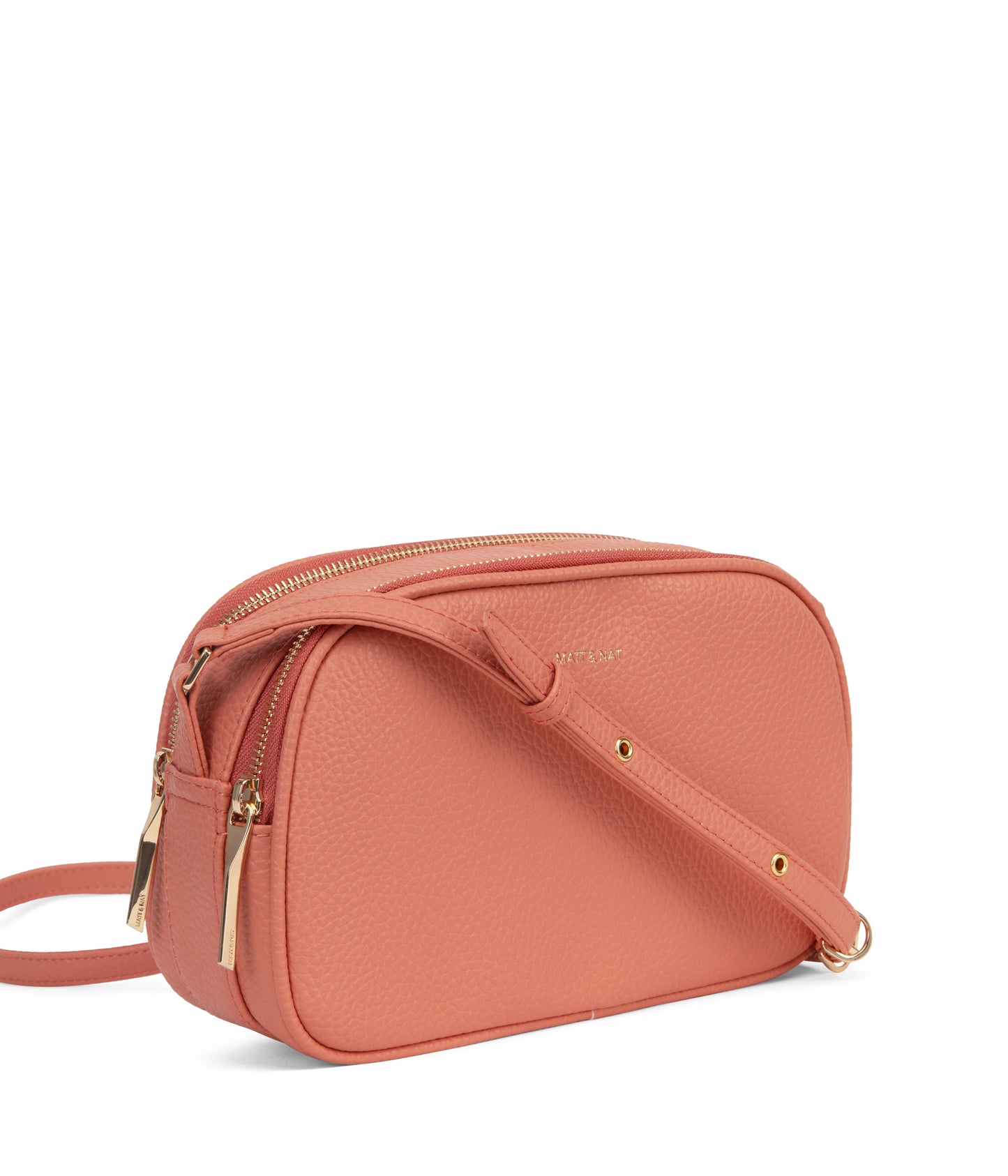 PAIR Vegan Crossbody Bag - Purity | Color: Orange, Pink - variant::plush