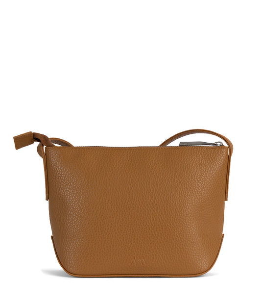 SAM Vegan Crossbody Bag - Purity | Color: Tan, Brown - variant::amber