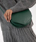 TWILL Vegan Saddle Bag - Purity | Color: Green - variant::empress