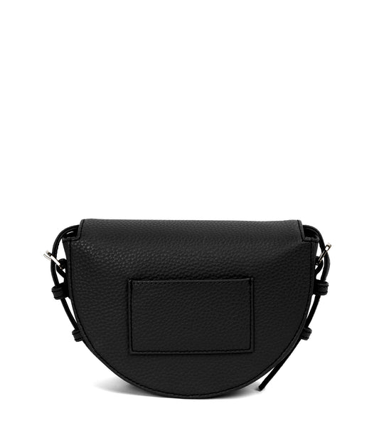 TWILL Vegan Saddle Bag - Purity | Color: Black - variant::black