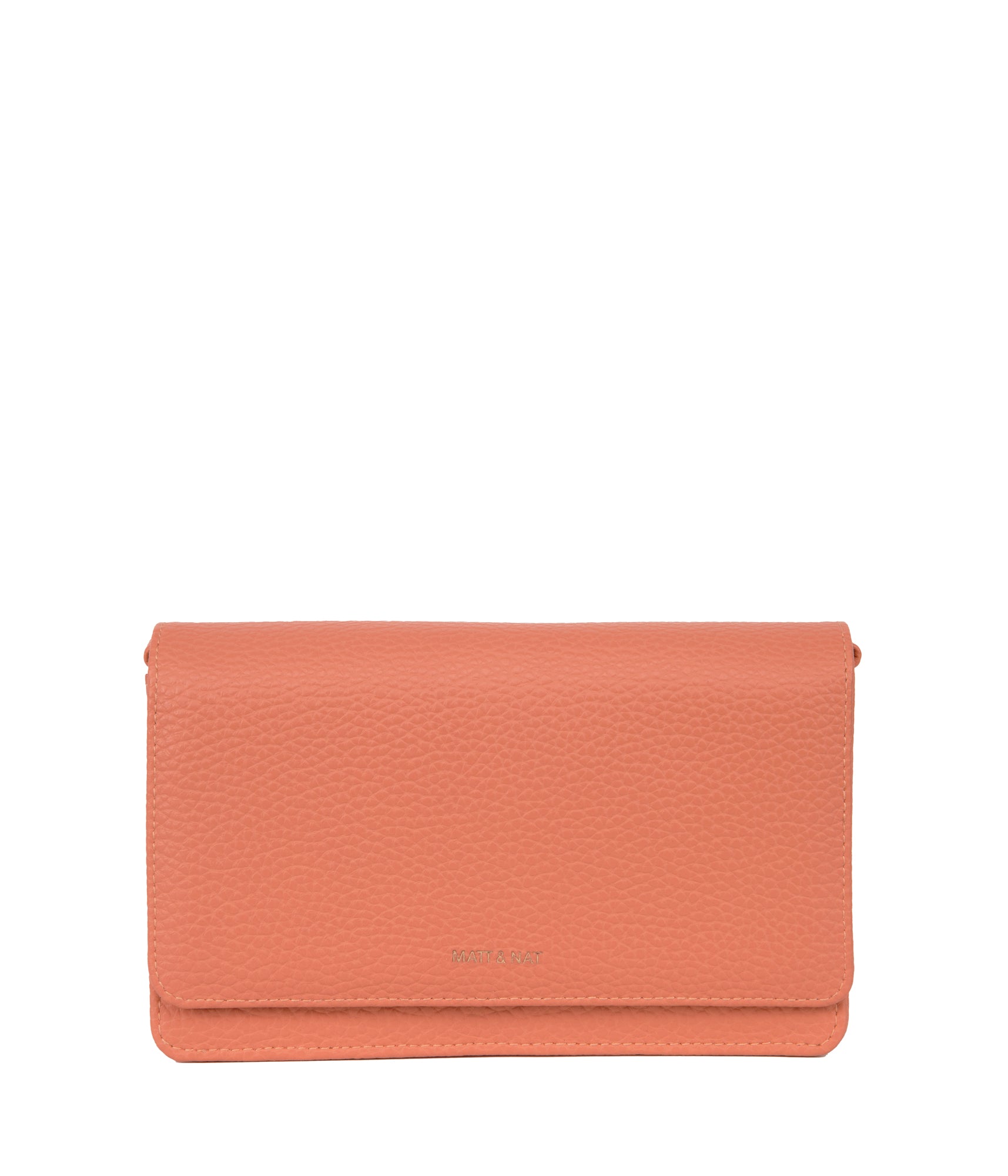 BEE Vegan Crossbody Bag - Purity | Color: Orange, Pink - variant::plush