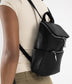 BRAVESM Small Vegan Backpack - Purity | Color: Black - variant::black