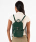 BRAVESM Small Vegan Backpack - Purity | Color: Green - variant::empress