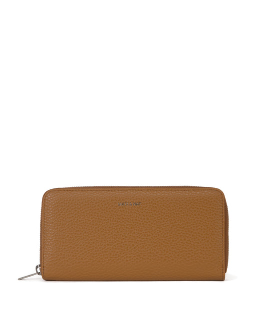 CENTRAL Vegan Wallet - Purity | Color: Tan, Brown - variant::amber