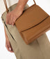 ERIKA Vegan Crossbody Bag - Purity | Color: Tan, Brown - variant::amber