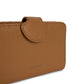 FLOATSM Small Vegan Wallet - Purity | Color: Tan, Brown - variant::amber