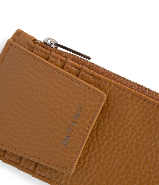 GRATZ Vegan Wallet - Purity | Color: Tan, Brown - variant::amber