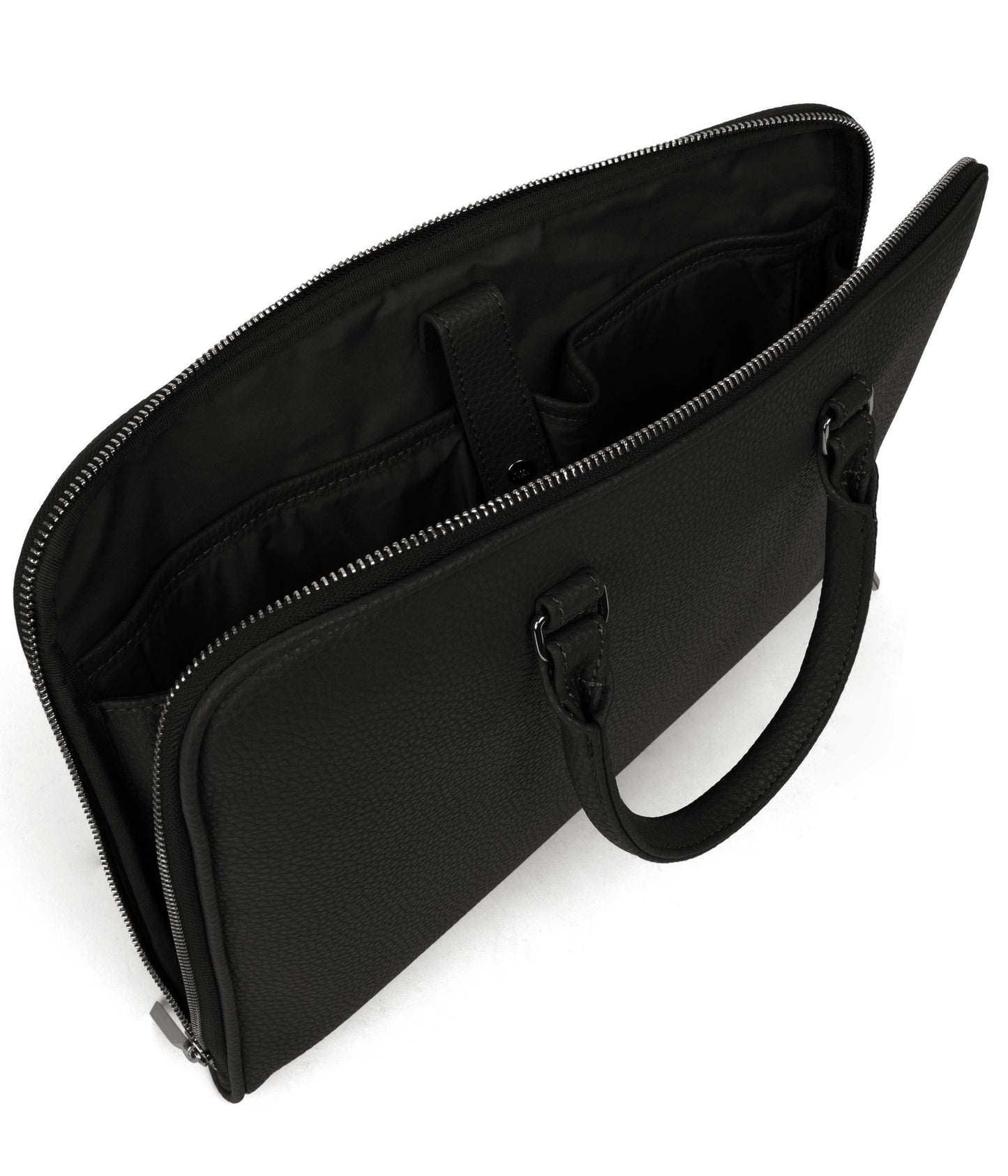 HOLDER Slim Vegan Briefcase - Purity | Color: Black - variant::black